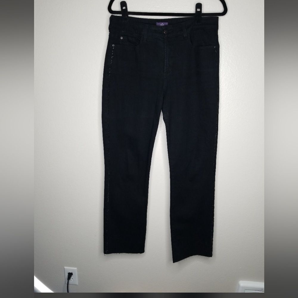 Nydj black jeans 10
